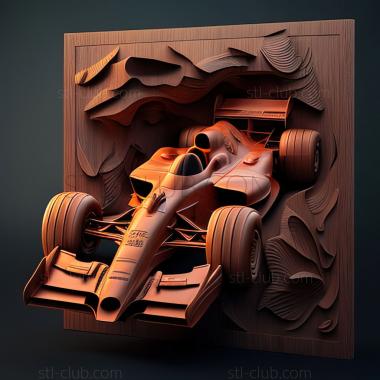 3D модель St F1 2002 игра (STL)